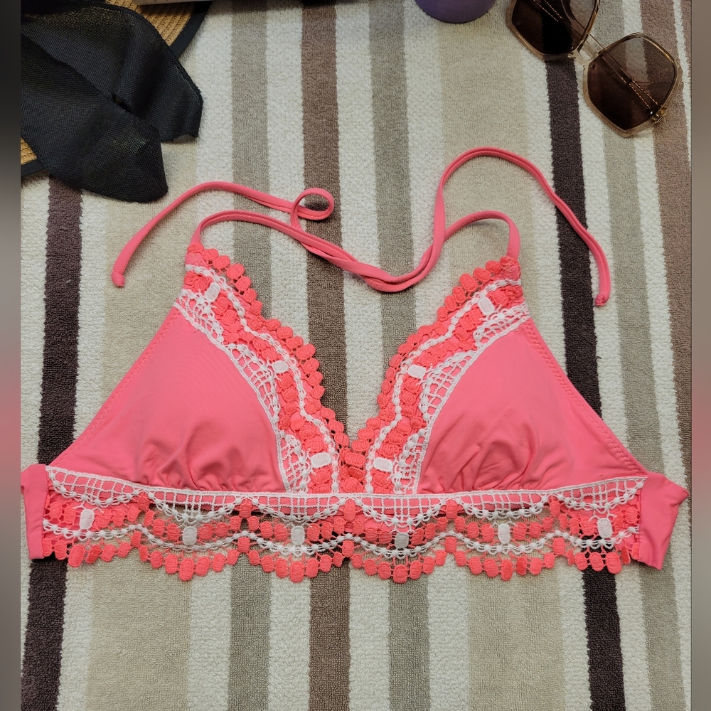 BECCA by Rebecca Virtue Halter Bikini Top